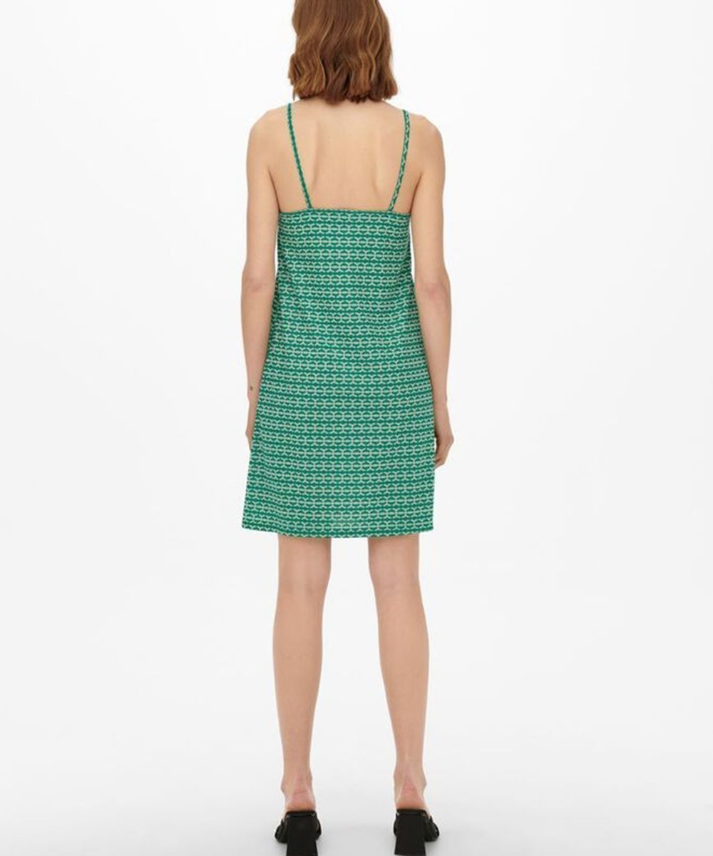 Rochie scurta Only, verde - 1 | YEO
