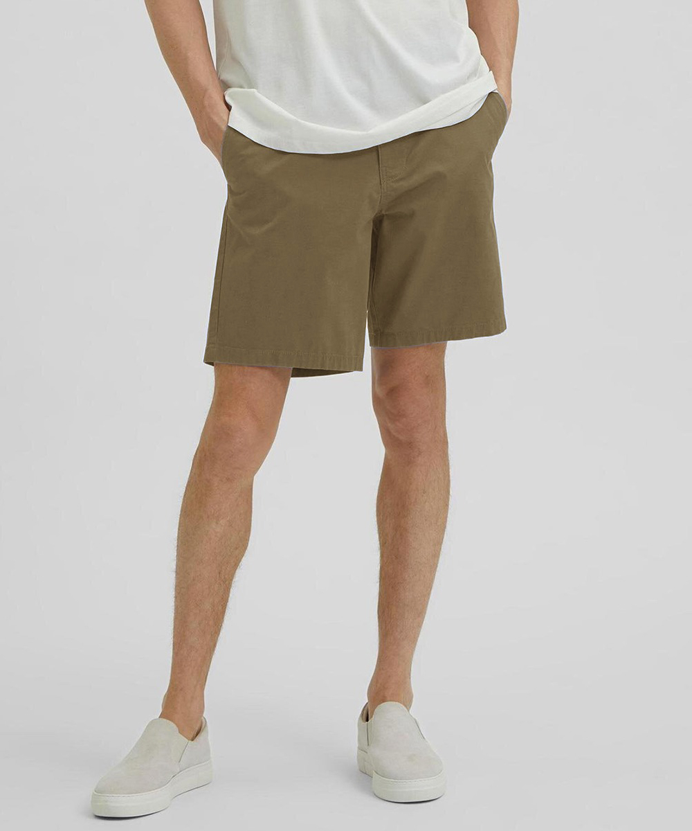 Pantaloni scurti Selected, maro, L