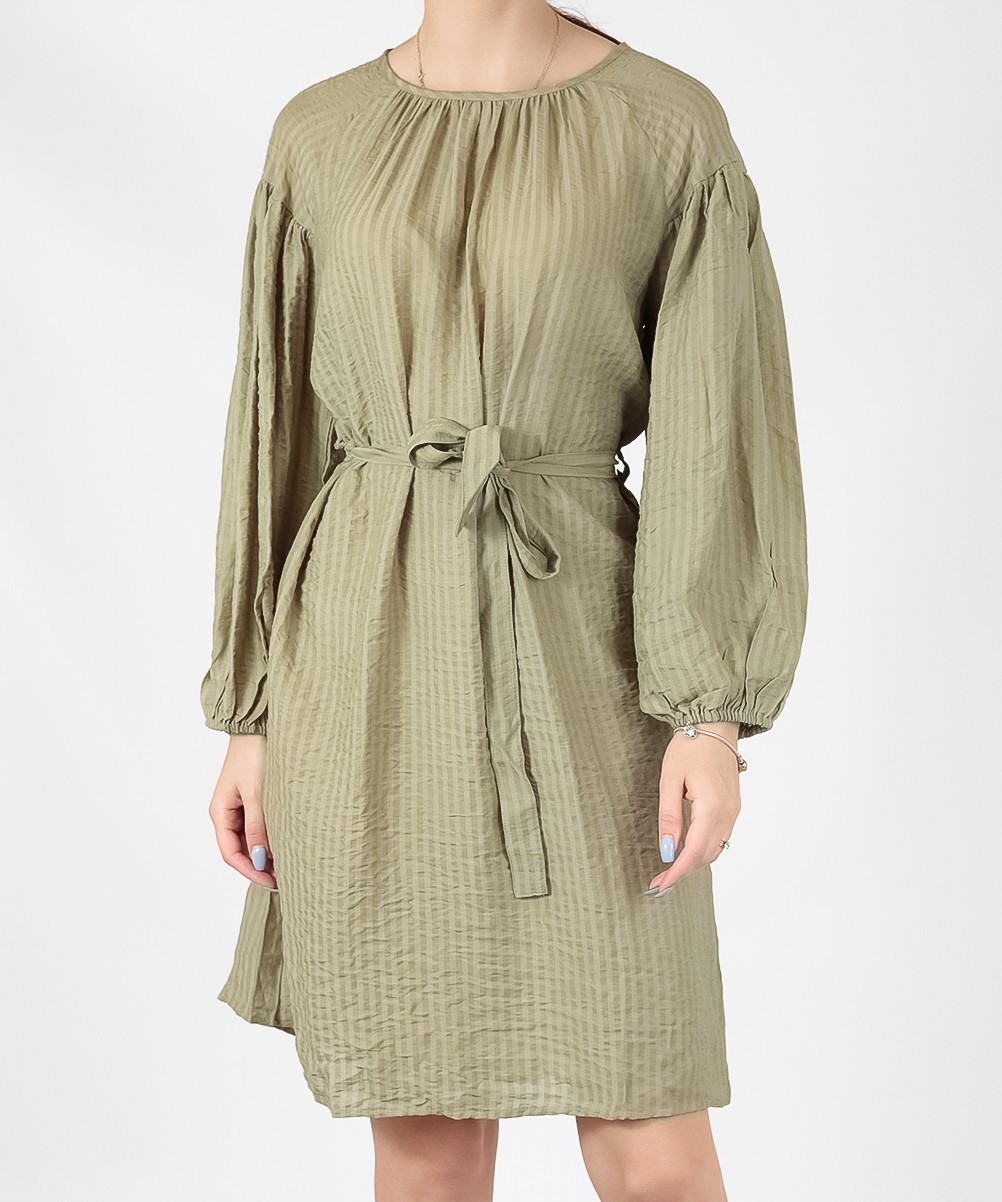Rochie scurta Pieces, verde, M - 1 | YEO