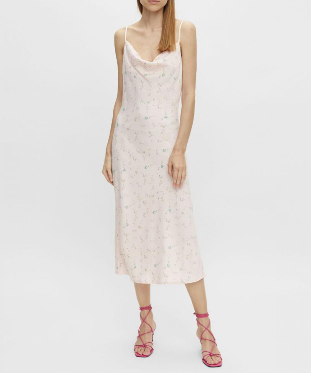 Rochie medie Yargici, roz, XL