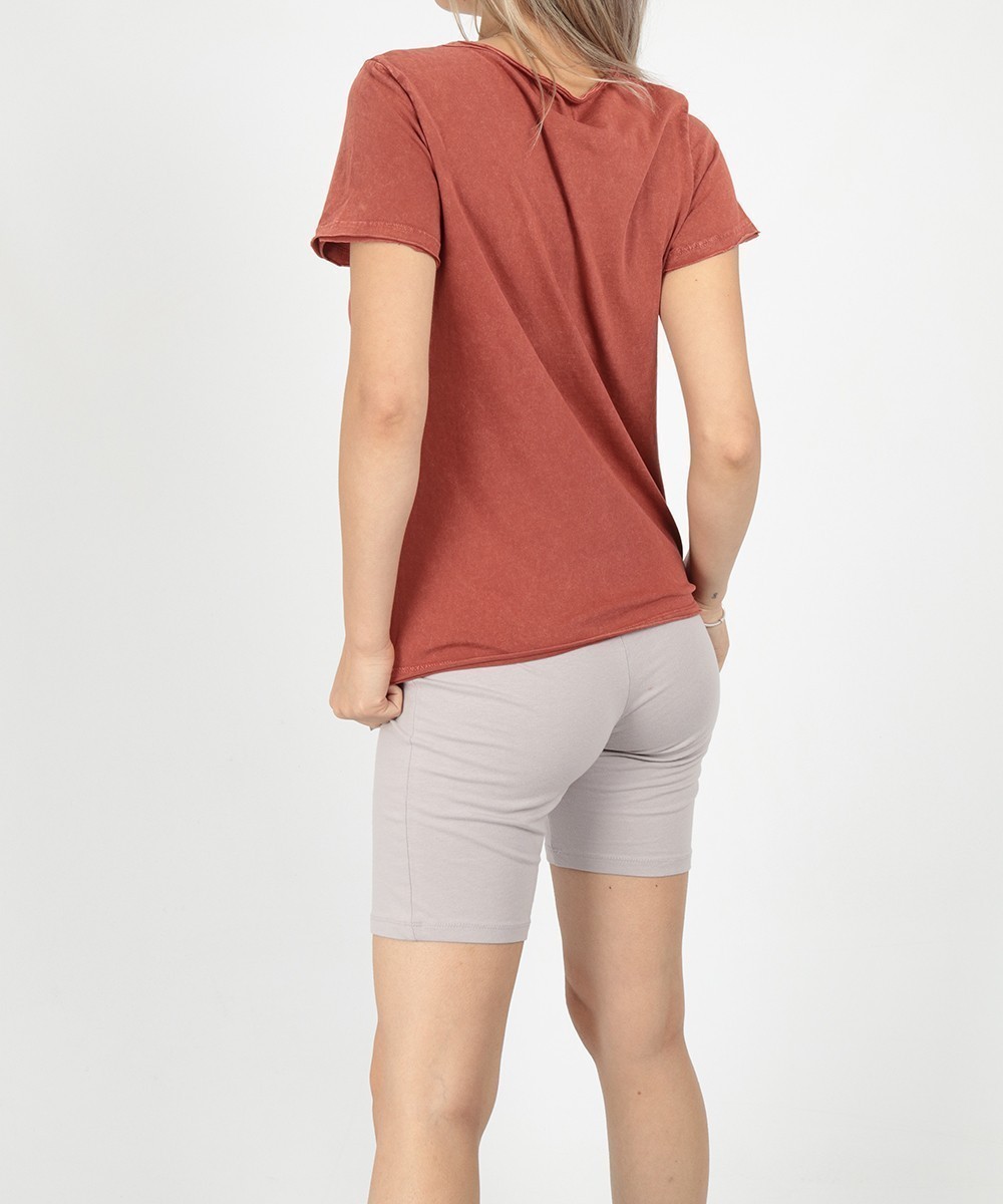 Tricou Noisy May, caramiziu - 1 | YEO
