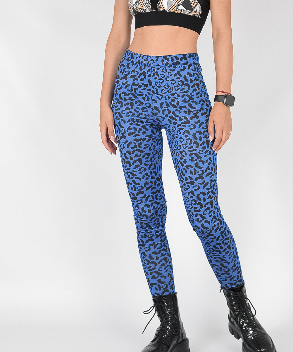Colanti Pieces, albastru, S
