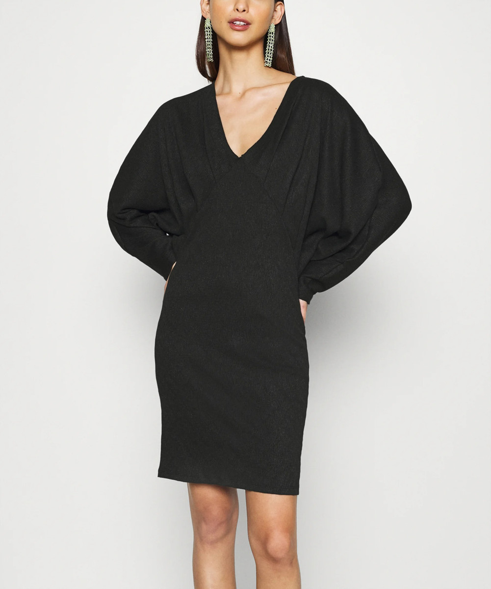 Rochie Scurta Object, negru, XS