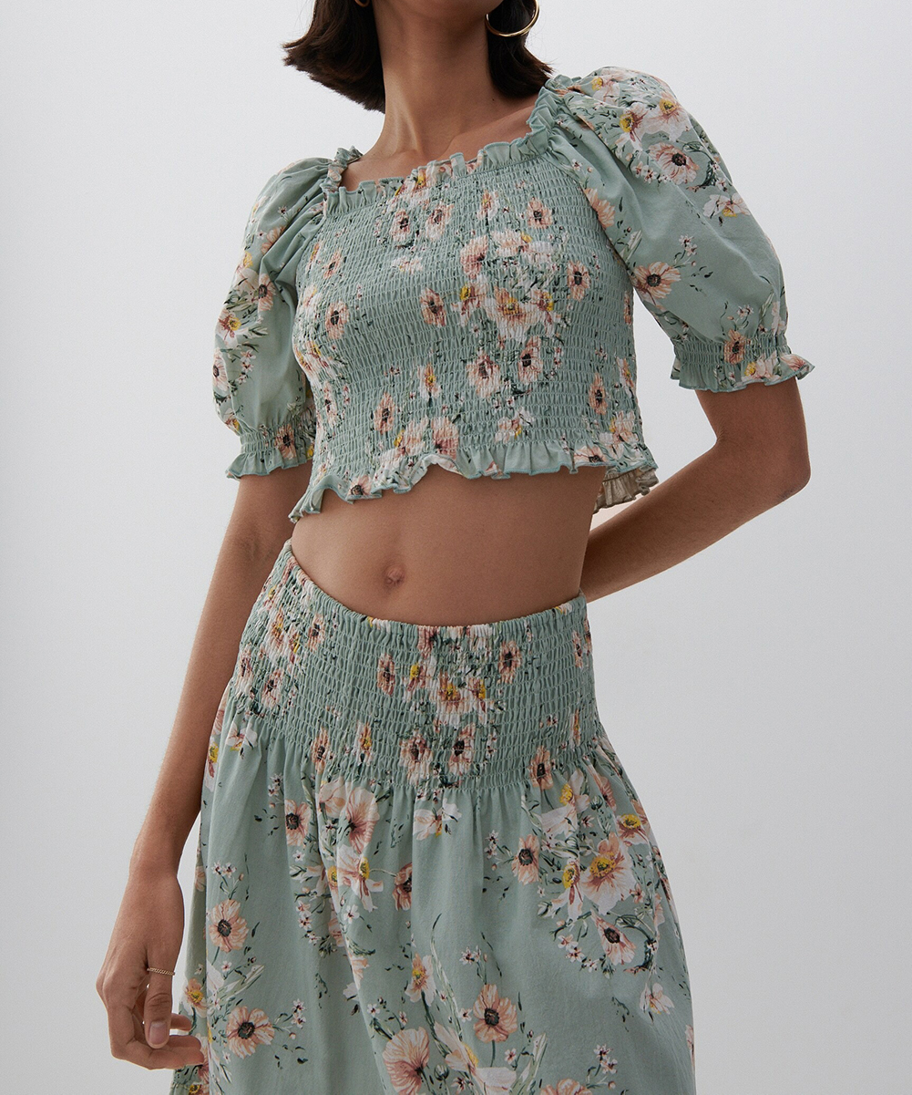 Top Reserved, verde, L