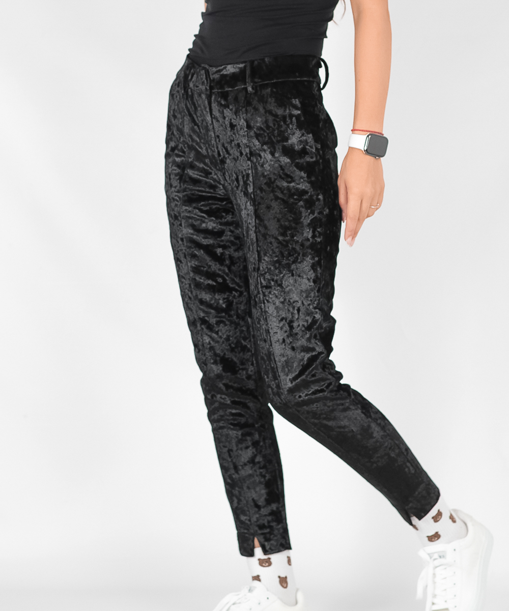 Pantaloni Reserved, negru, 36