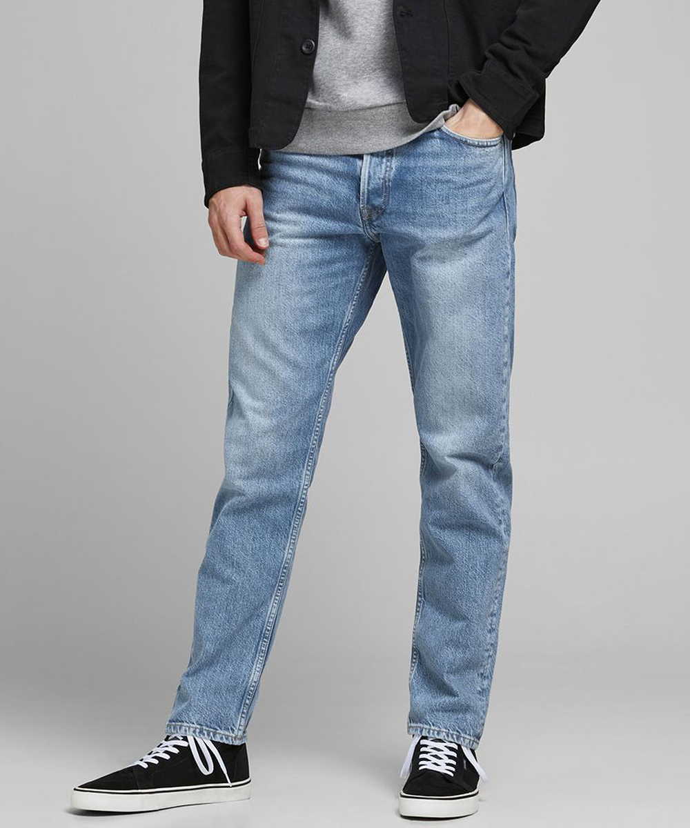 Blugi Jack&Jones, albastru deschis
