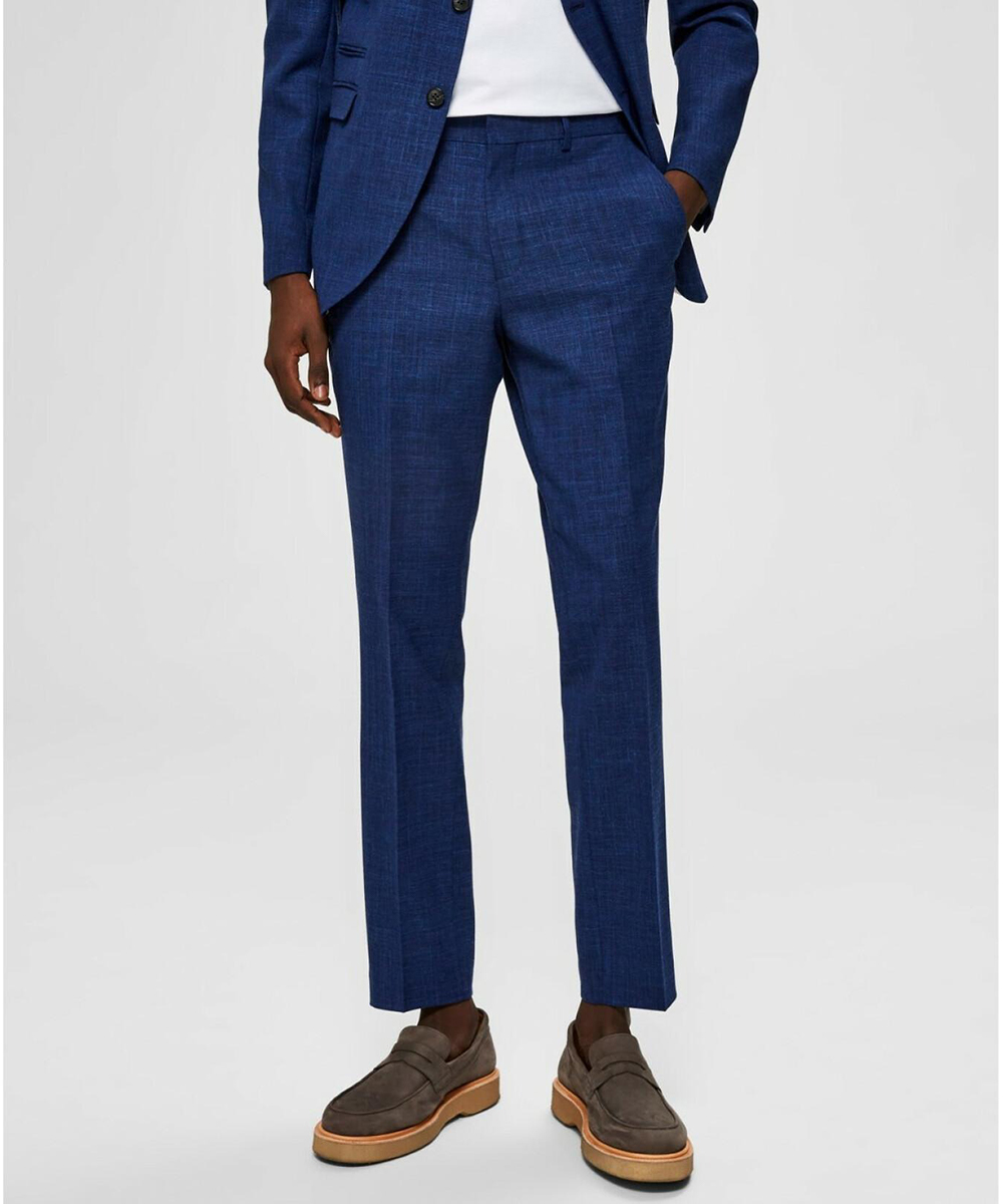 Pantaloni Selected, albastru, 98