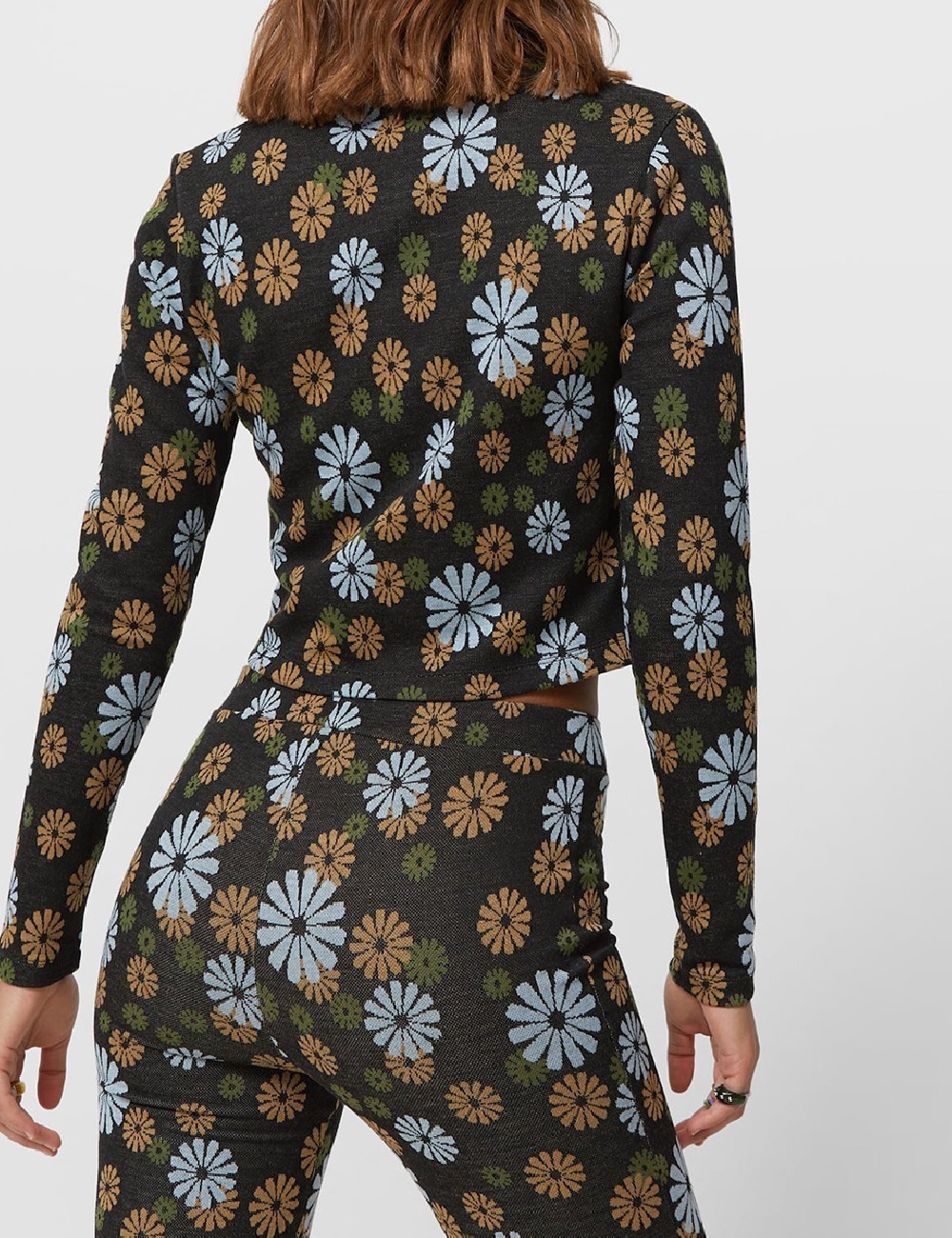 Pantaloni Stradivarius, negru - 1 | YEO