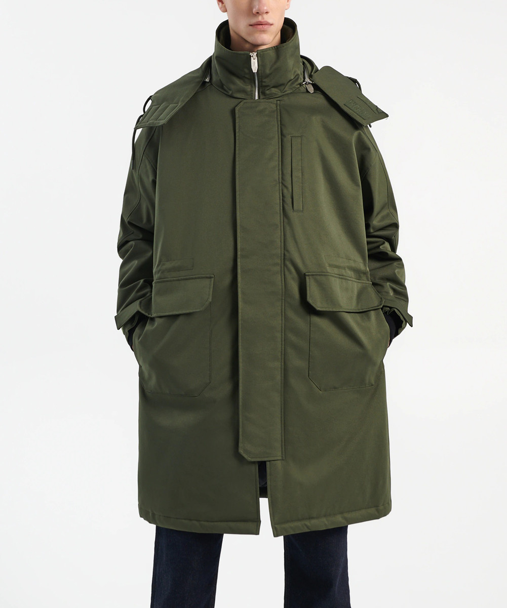 Geaca House Brand, verde