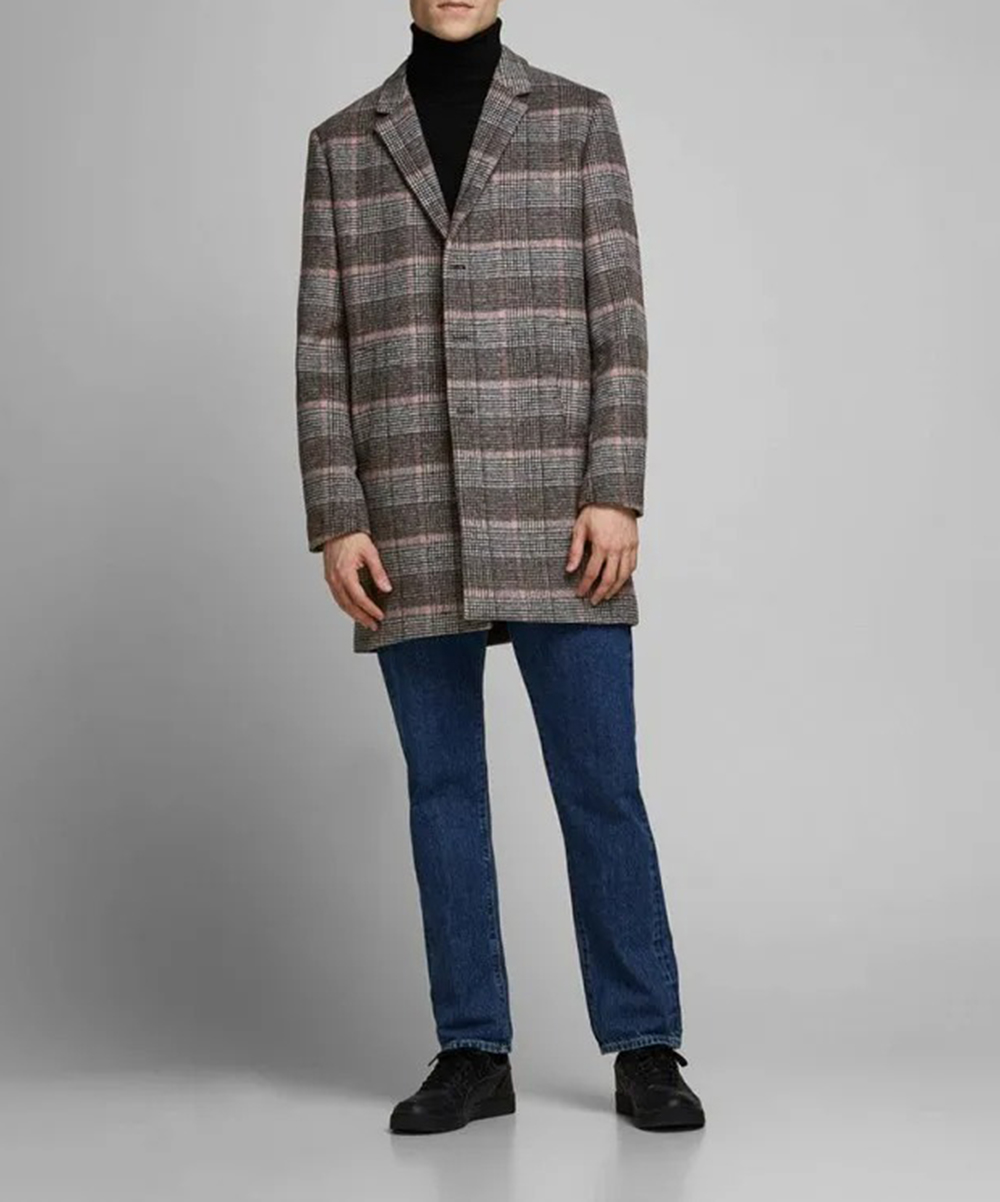 Palton Jack&Jones, gri, S