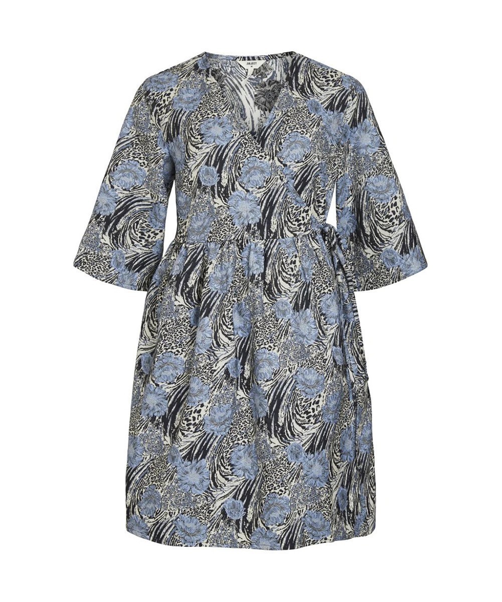 Rochie scurta Object, albastru, 34 - 1 | YEO