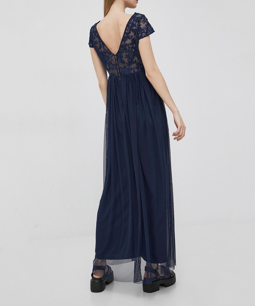 Rochie Lunga Vila, albastru inchis, 34 - 1 | YEO