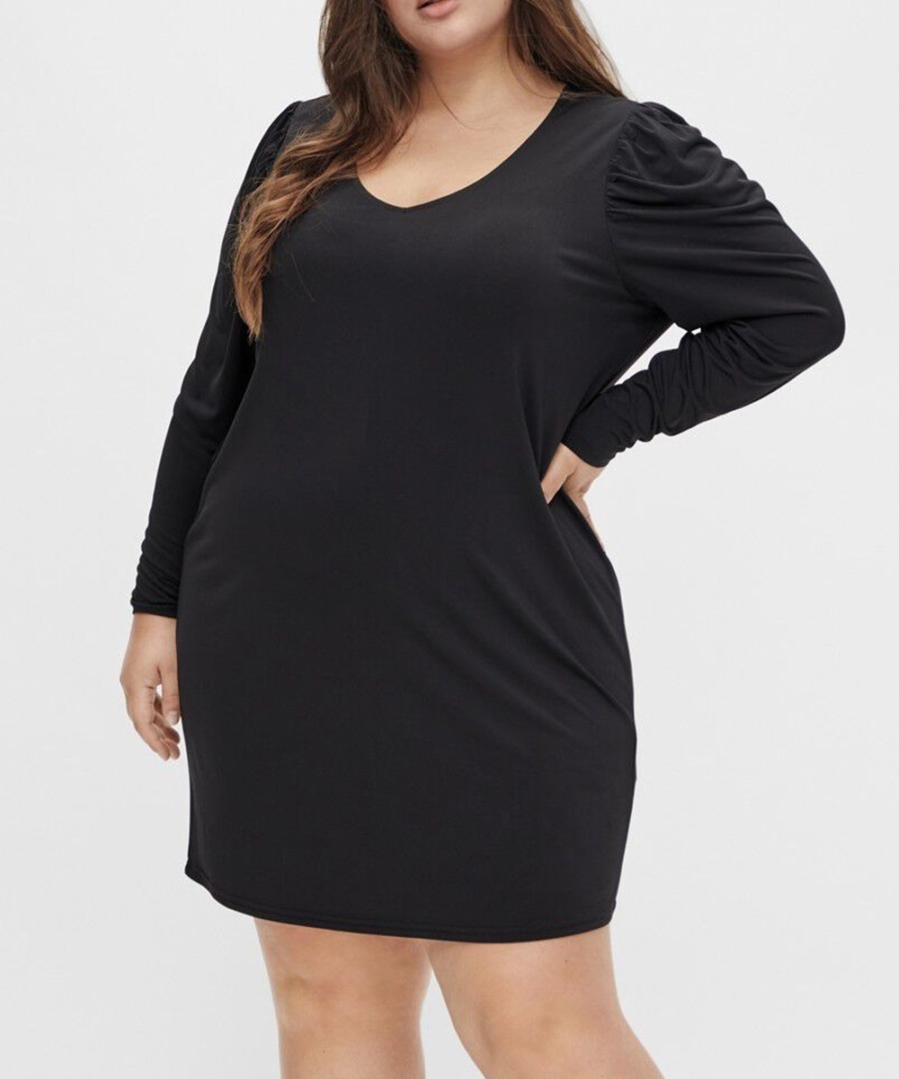 Rochie scurta Vila, negru, L - 1 | YEO