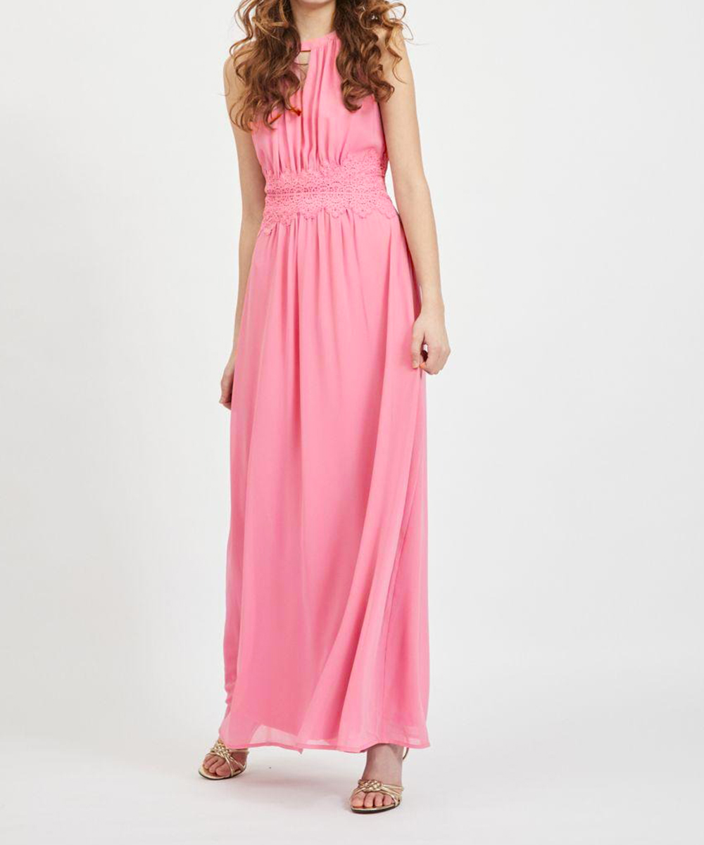 Rochie Lunga Vila, roz, 38