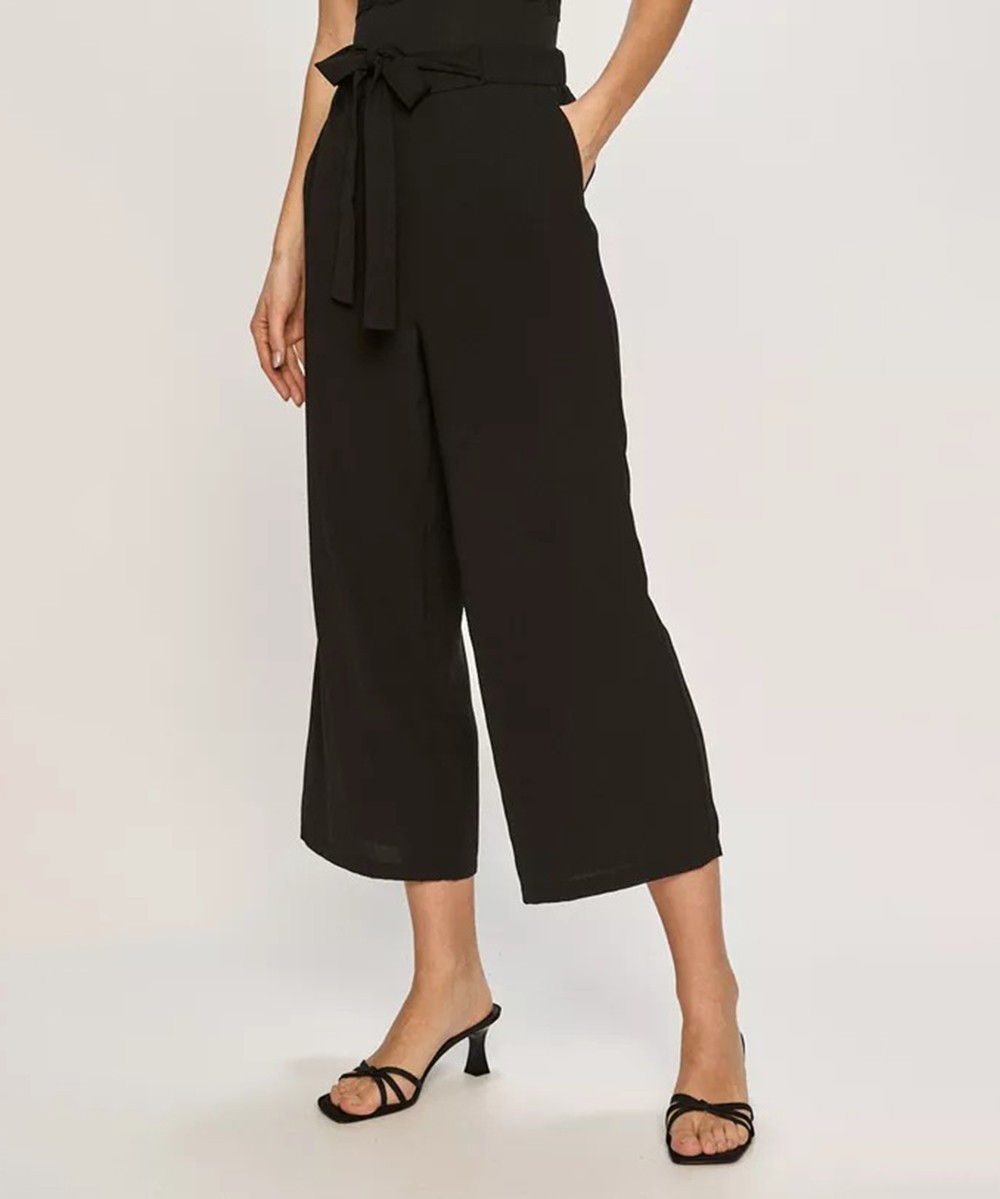Pantaloni Pieces, negru, XL
