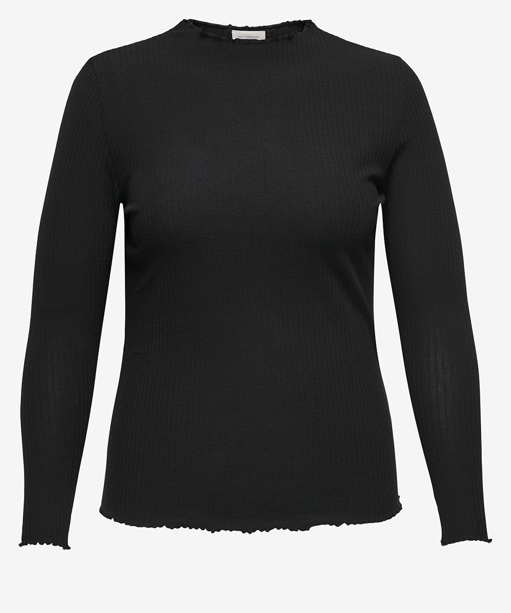 Bluza Only Carmakoma, negru, S-42/44 - 1 | YEO