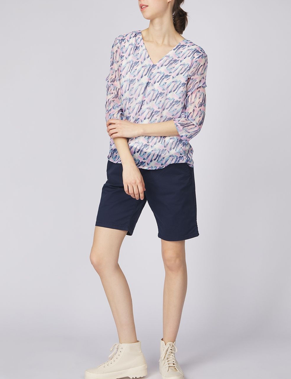 Bluza Vila, mix culori, 40