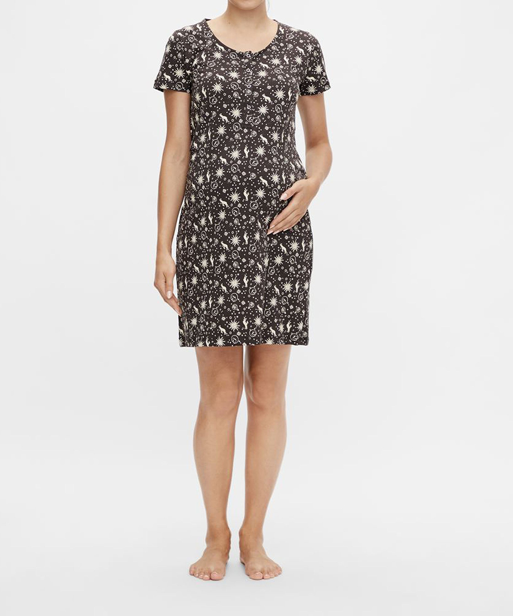 Rochie scurta Mamalicious, negru, XS