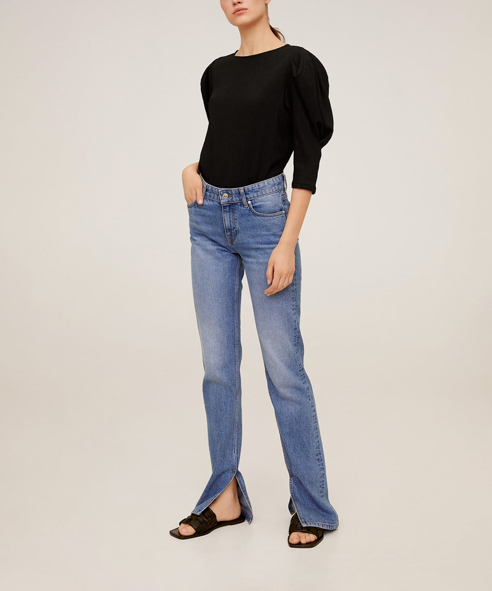 Bluza Mango, negru, S