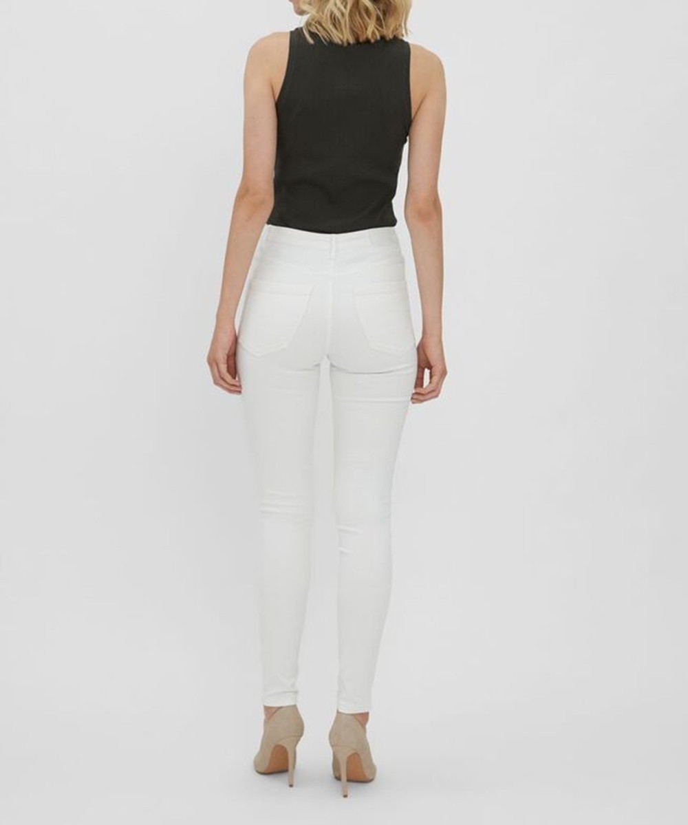 Blugi Vero Moda, alb - 1 | YEO