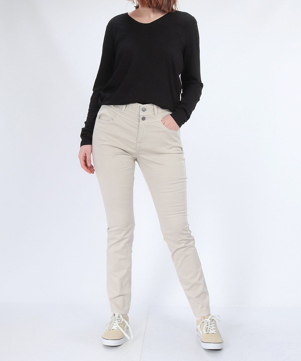 Pantaloni Q/S, bej, W40/L32