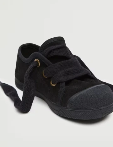 Tenisi Mango Kids, negru Negru