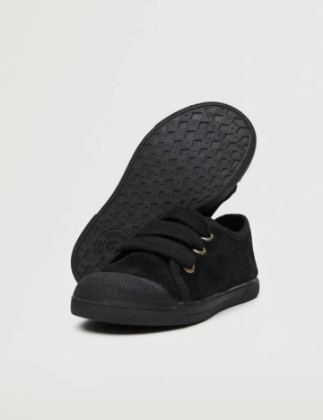 Tenisi Mango Kids, negru Negru