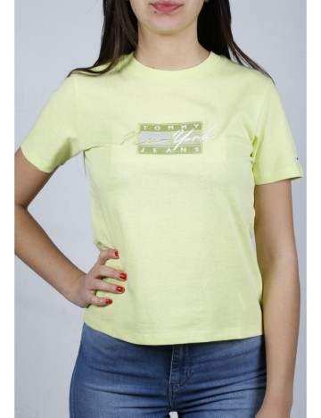 
						Tricou Tommy Jeans, verde neon