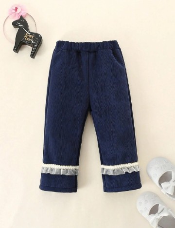 
						Pantaloni Shein Kids, bleumarin