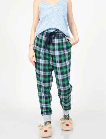 Pantaloni de pijama Aerie, verde Verde