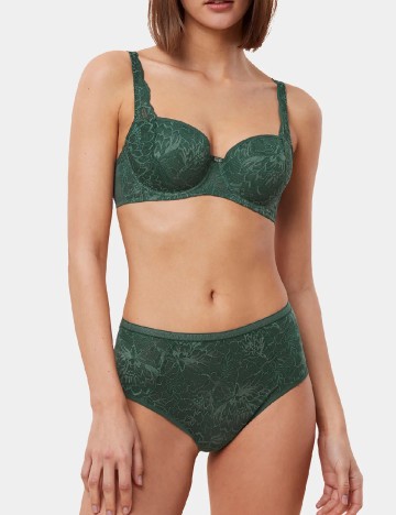 Sutien Triumph, verde inchis