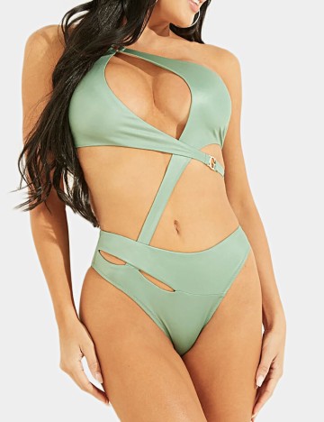 
						Costum de baie Guess, verde