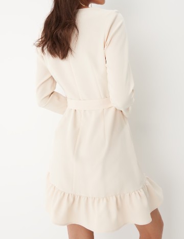 Rochie scurta Mohito, crem