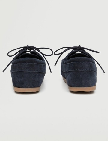 Mocasini Mango Kids, bleumarin