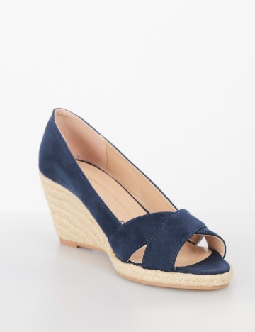 
						Sandale cu platforma Dorothy Perkins, bleumarin