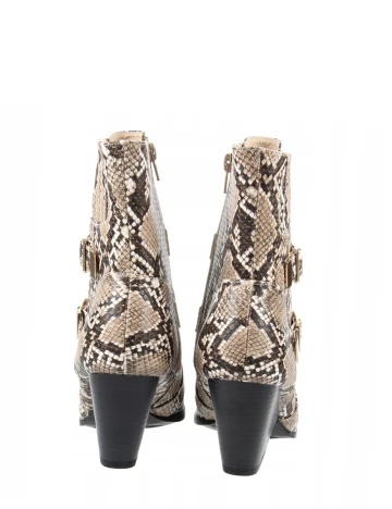 Botine Justfab, imprimeu sarpe, 40,5 Animal print