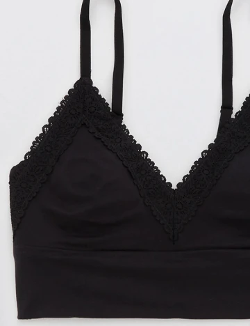 Bustiera Aerie, negru Negru