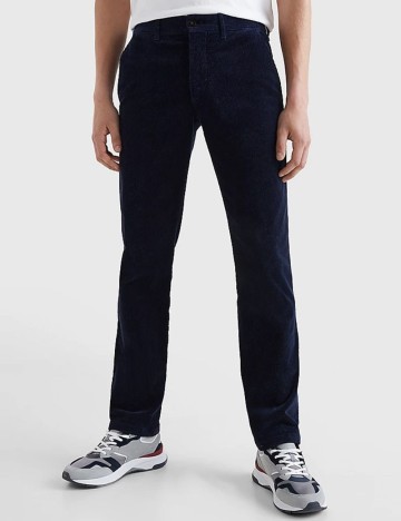 
						Pantaloni Tommy Hilfiger, bleumarin