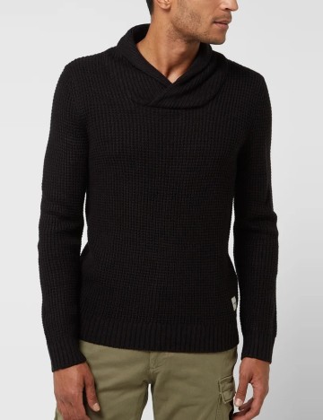 
						Pulover Jack&Jones, negru