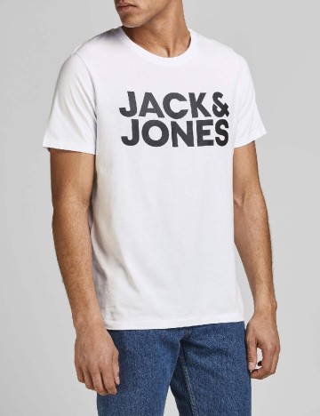 
						Tricou Jack&Jones, alb