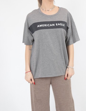 
						Tricou American Eagle, gri