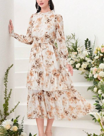 
						Rochie lunga SHEIN, floral