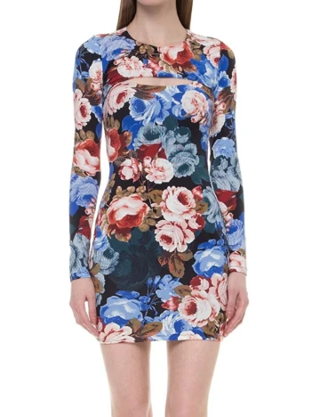 Top Guess, floral Floral print