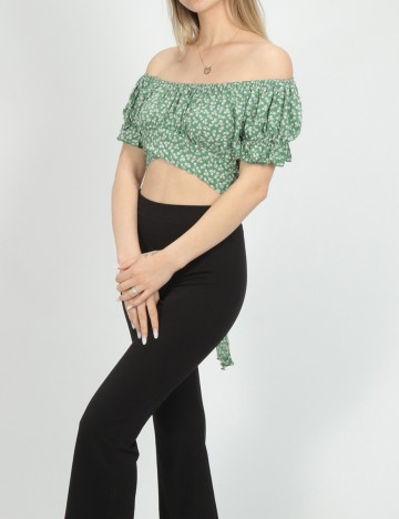 
						Top SHEIN, verde, S