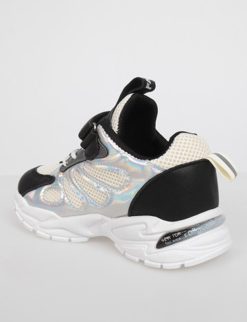 Adidasi Shein Kids, negru, 27