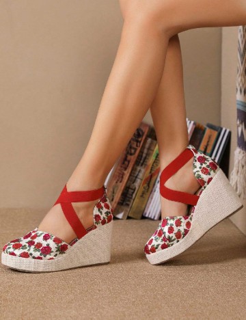 Pantofi SHEIN, floral print