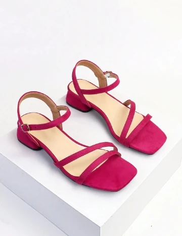 Sandale SHEIN, magenta Roz