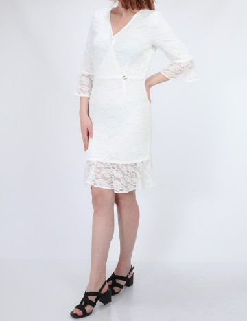 
						Rochie scurta Chiara Forthi, alb, 40