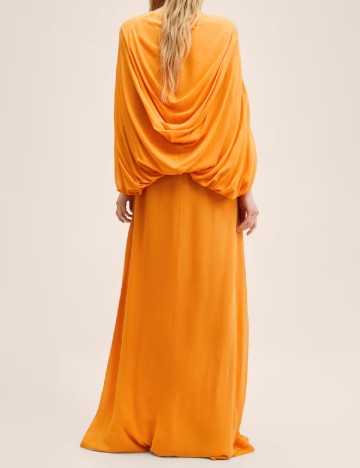 Rochie lunga Mango, portocaliu