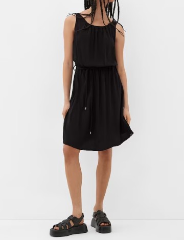 
						Rochie scurta Q/S, negru